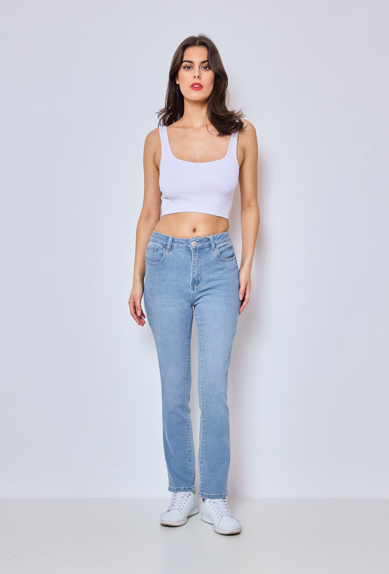 PANTALON GEANS RELAXED JEANS -STRAIGHT FIT