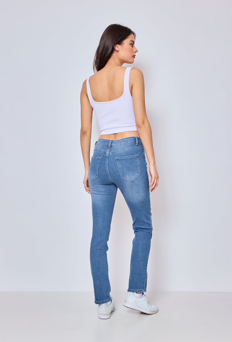 JEANS PANTALON STRAIGHT - BS JEANS