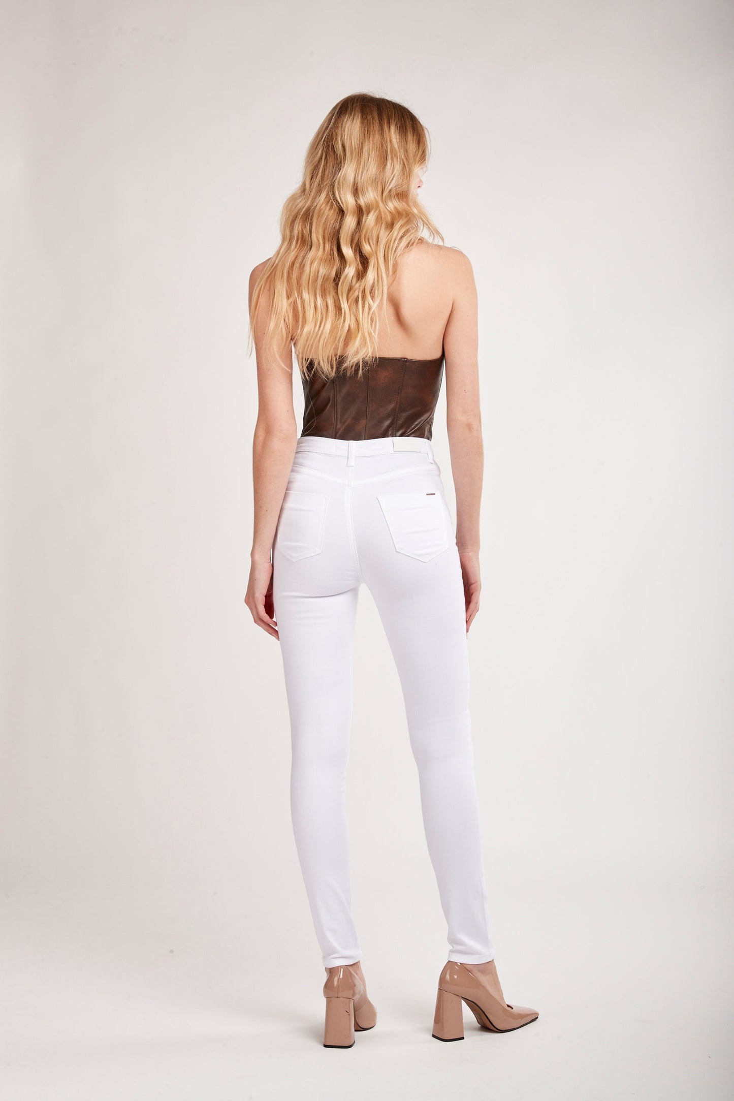 Broek met hoge taille - SO SKY 