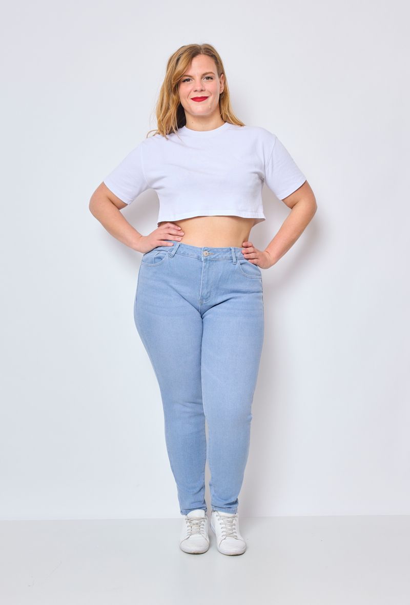 PANTALON JEANS PUSH UP CURVY STYLE