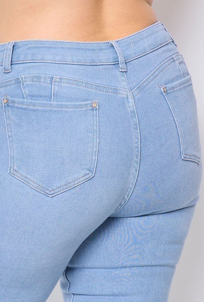 PANTALON JEANS PUSH UP CURVY STYLE