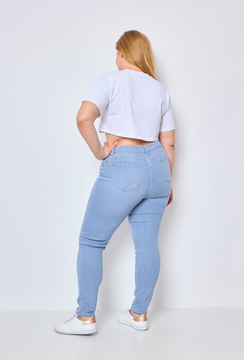 PANTALON JEANS PUSH UP CURVY STYLE