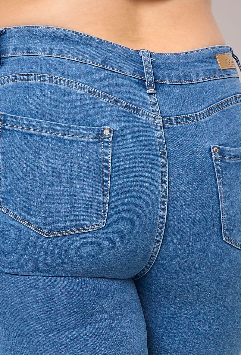 JEANS PANTALON 3/4 CURVY GRIFFÉ