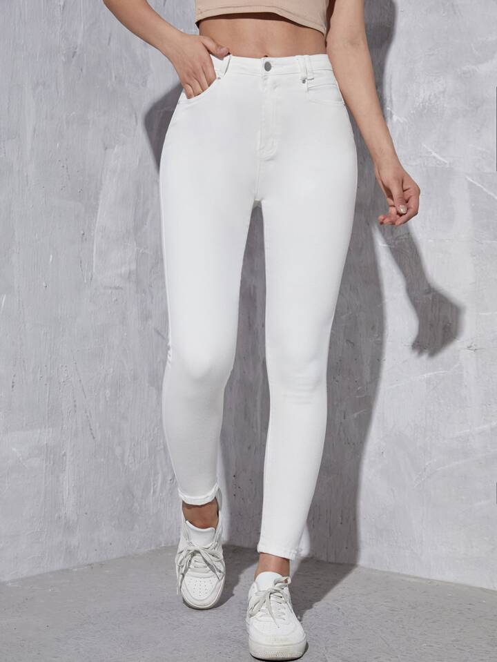 Stedelijke elegantie skinny jeans