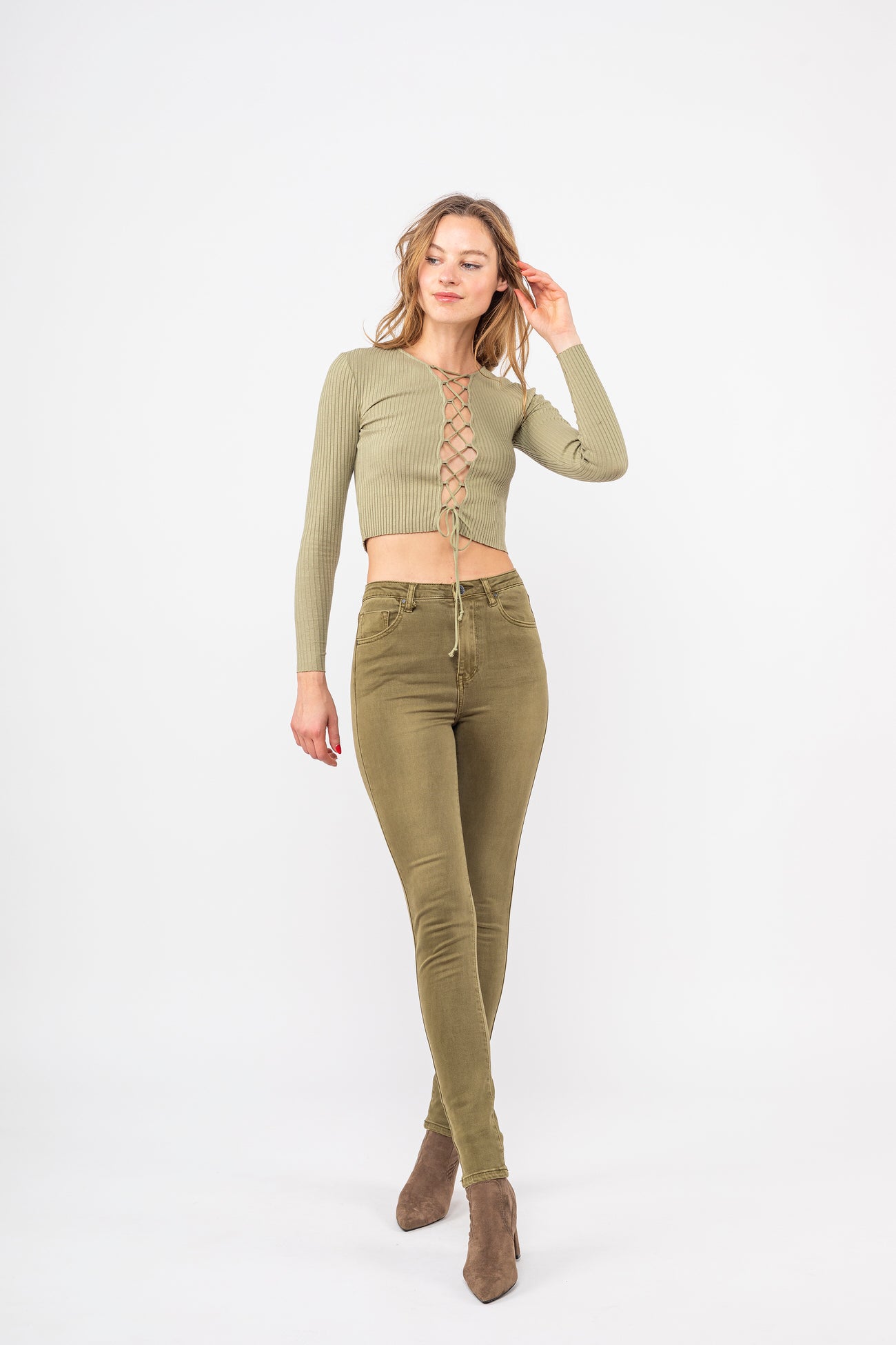 PANTALON TAILL HAUTE - TOXIK3 MOONLIGHT