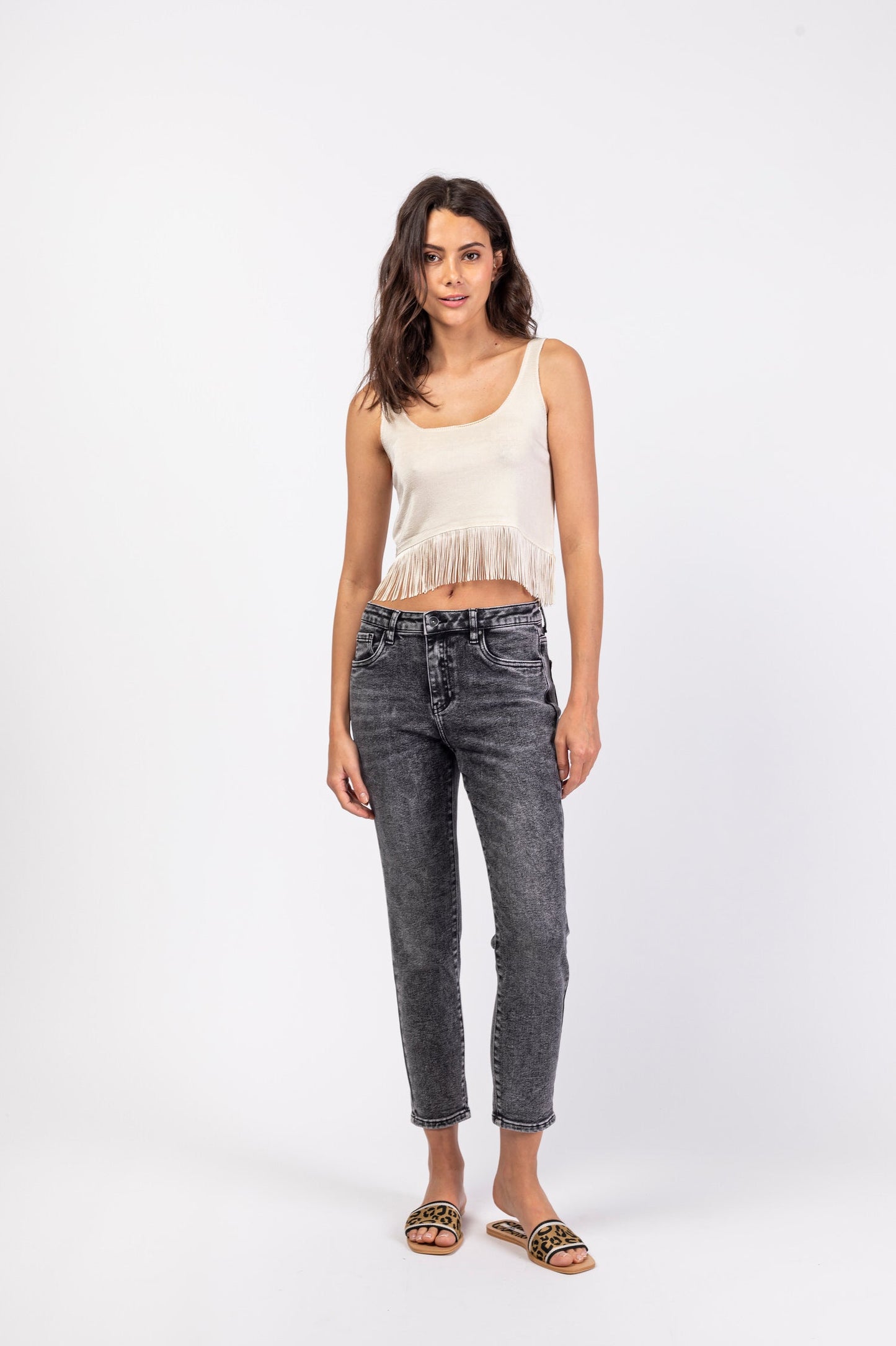 PANTALON JEANS BOY DÉLAVÉ-KAY-JEANS