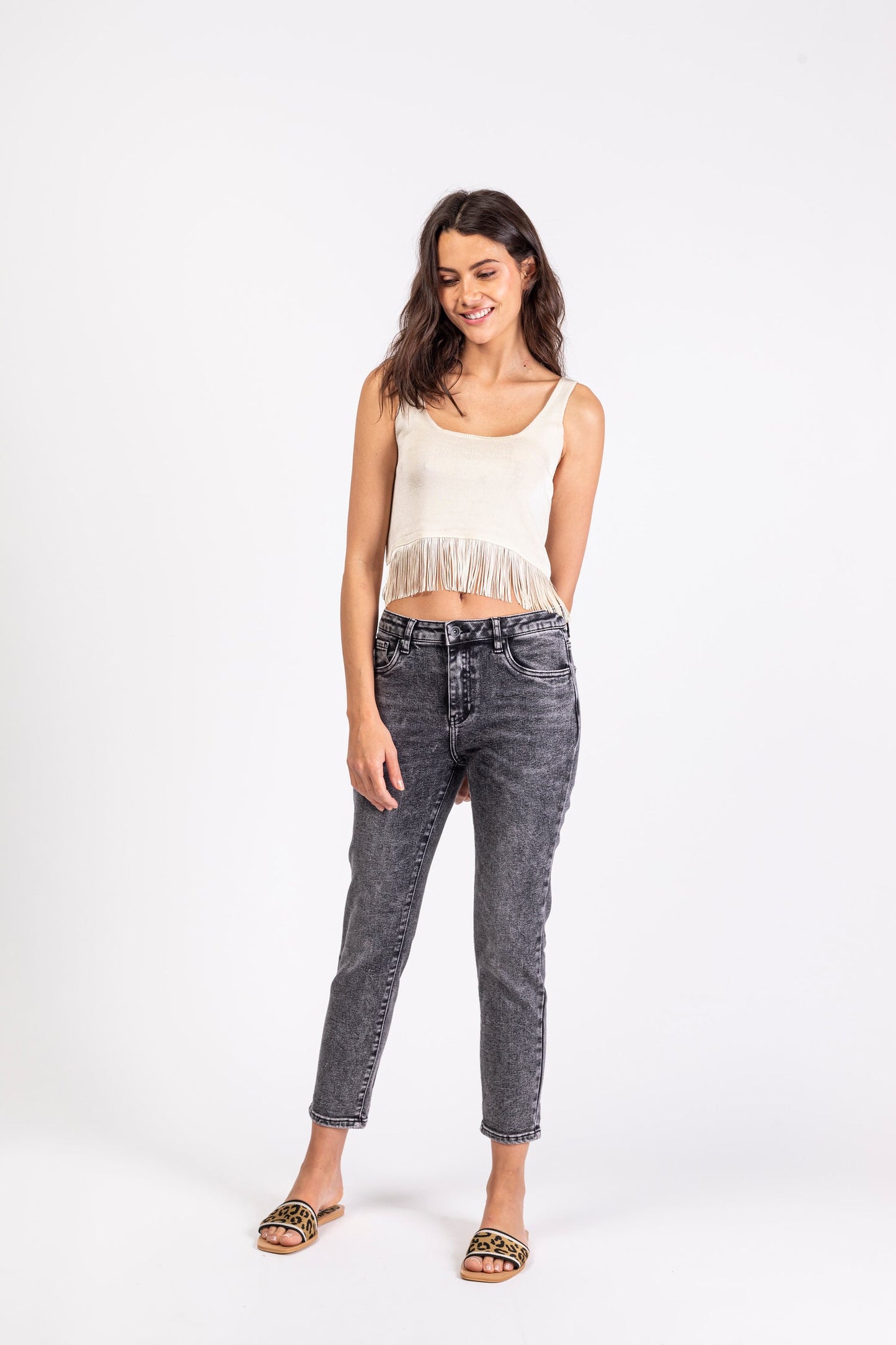 PANTALON JEANS BOY DÉLAVÉ-KAY-JEANS