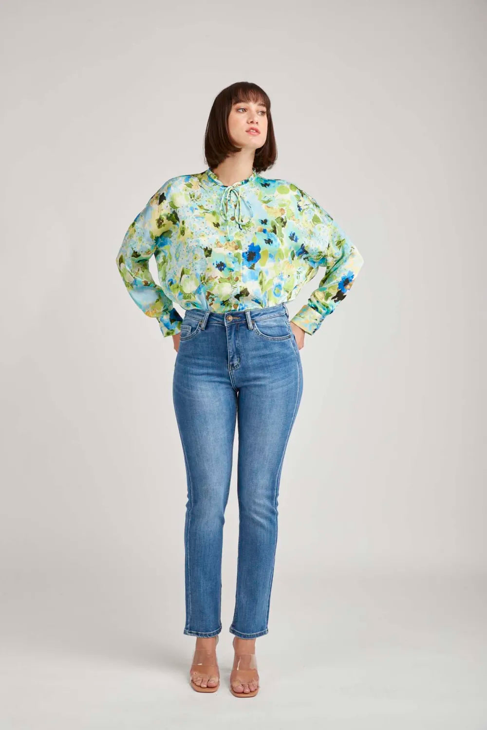 Denim pants - MERVEILLE 