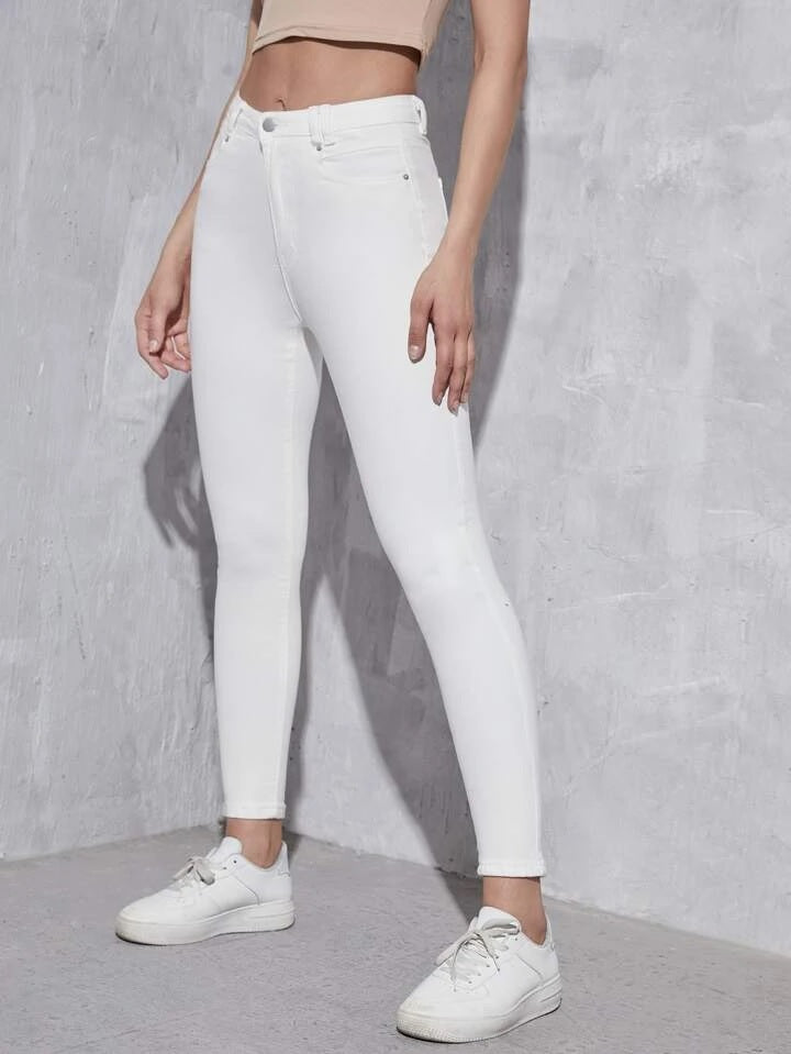 Stedelijke elegantie skinny jeans