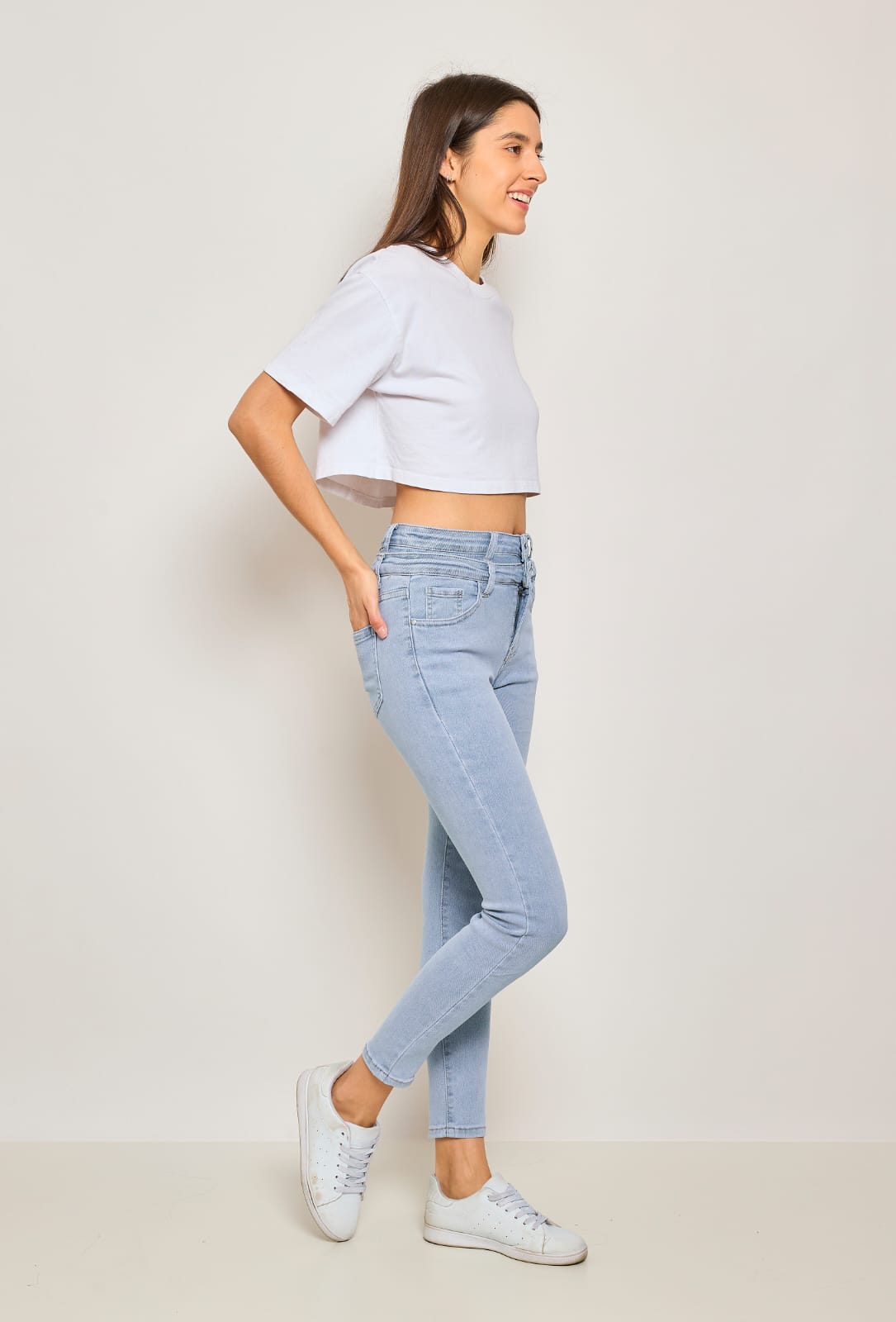 PANTALON JEAN SLIM PUSH-UP B226