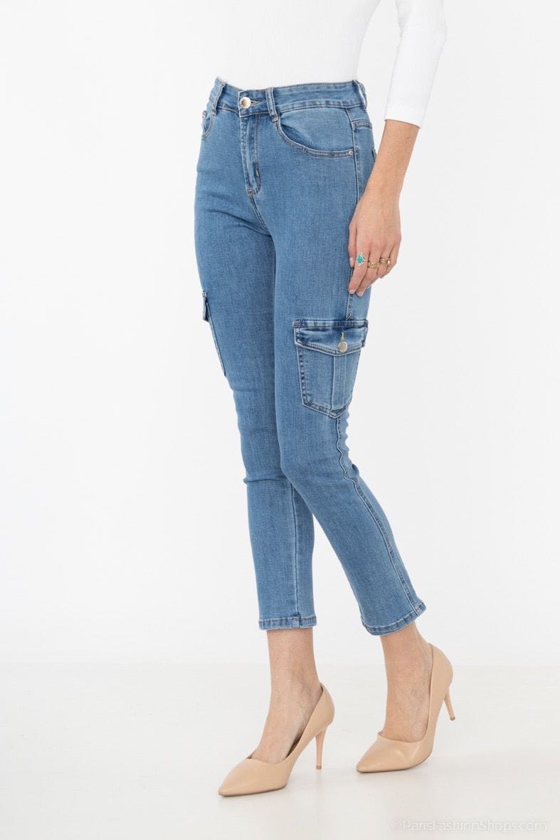 JEANS PANTALON FEMME GARCIA CELIA - D4314