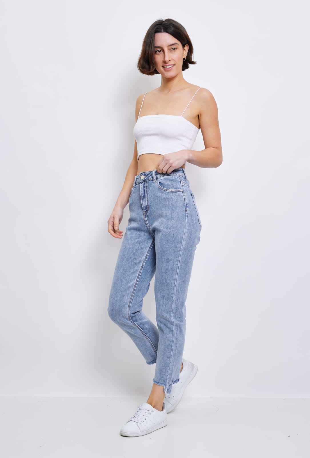 PANTALON JEANS - L153 - MOM FIT / BOYFRIEND