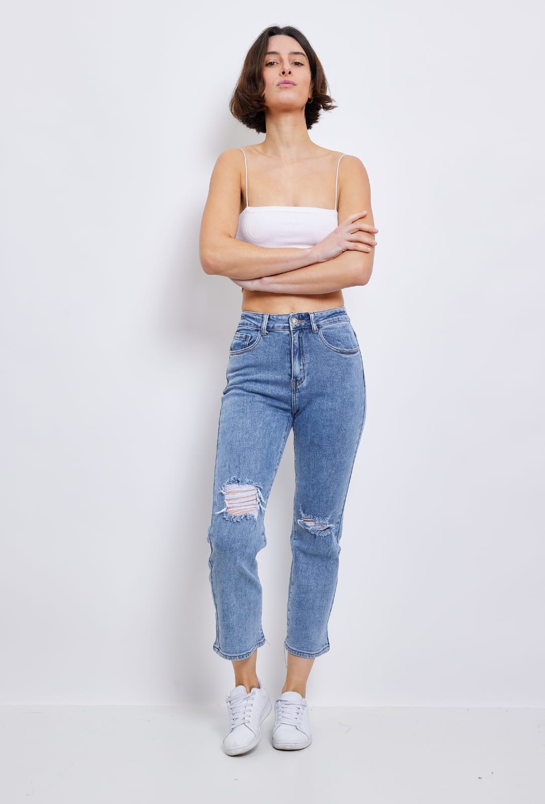 PANTALON JEANS - L153 - MOM FIT / BOYFRIEND