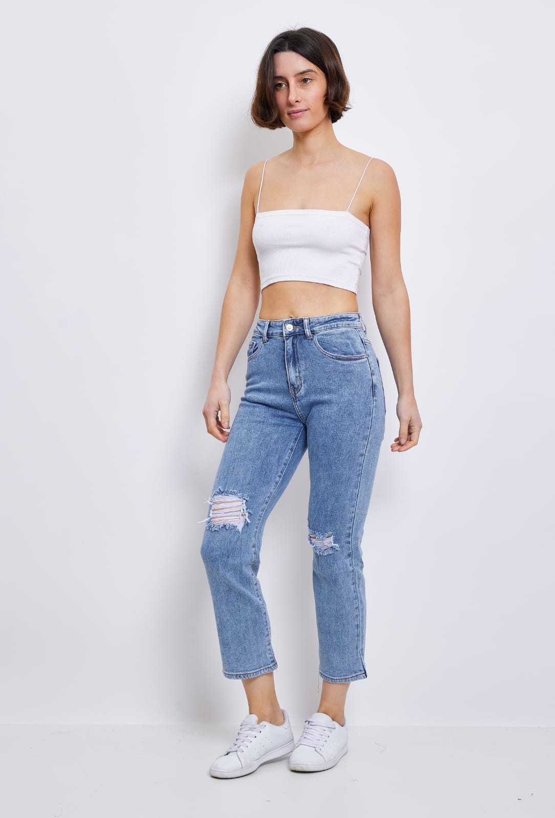 PANTALON JEANS - L153 - MOM FIT / BOYFRIEND